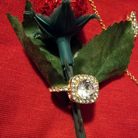 CZ Costume Jewelry Set - Picture 6 of 9